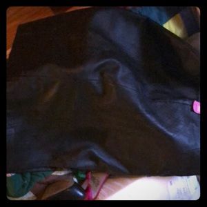Leather skirt